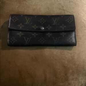 Louis Vuitton Dark Monogram Clutch